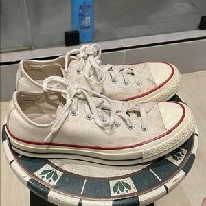 Chuck 70 Premium Canvas Cream Refined Varnished Sole Ortholite Cushion